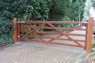 Buxted Hardwood Field Gate