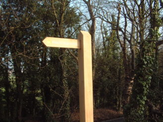 Waymarker with 1 Finger