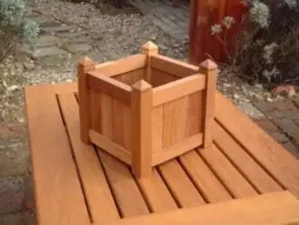 Hardwood Planter Boxes by JAKK